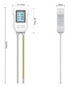 INHOCON 3 σε 1 ψηφιακός μετρητής εδάφους SGS07, PH/υγρασία/θερμοκρασία 5