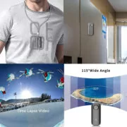 SJCAM mini action camera C100+, 4K, 15MP, Wi-Fi, αδιάβροχη, μαύρη 2