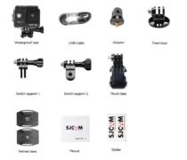 SJCAM Action Cam SJ4000 Air, 4K, 16MP, WiFi, 2" LCD, αδιάβροχη, μαύρη 3