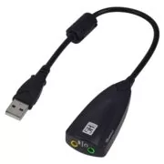 SLOT-021 Εξωτερική Κάρτα Ήχου USB 7.1 Surround με Μικρόφωνο και Ακουστικά 2 SLOT-021 Εξωτερική Κάρτα Ήχου USB 7.1 Surround με Μικρόφωνο και Ακουστικά 1