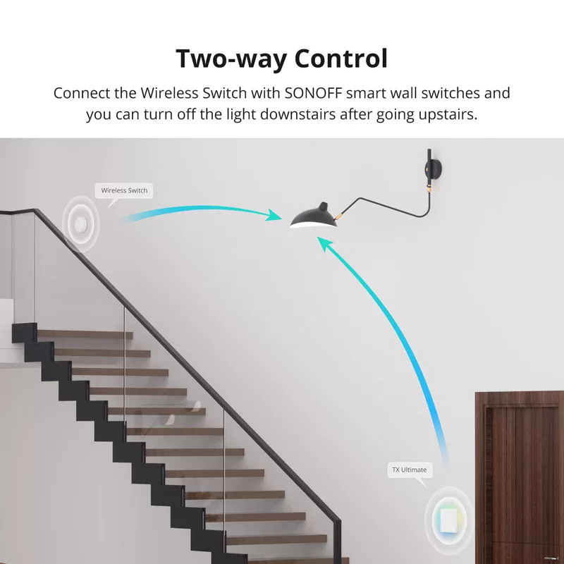 SONOFF smart διακόπτης SNZB-01P, μπαταρίας, Zigbee 5 SONOFF smart διακόπτης SNZB-01P, μπαταρίας, Zigbee - Image 3