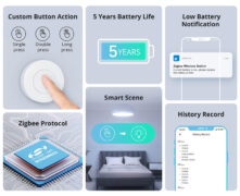 SONOFF smart διακόπτης SNZB-01P, μπαταρίας, Zigbee 7