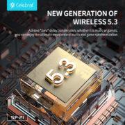 CELEBRAT φορητό ηχείο SP-21, 5W, Bluetooth, 1200mAh, μαύρο 10 CELEBRAT φορητό ηχείο SP-21, 5W, Bluetooth, 1200mAh, μαύρο 4