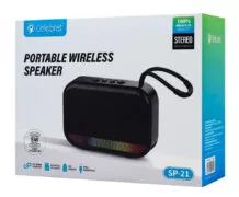 CELEBRAT φορητό ηχείο SP-21, 5W, Bluetooth, 1200mAh, μαύρο 11 CELEBRAT φορητό ηχείο SP-21, 5W, Bluetooth, 1200mAh, μαύρο 5