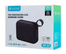 CELEBRAT φορητό ηχείο SP-23, 5W, Bluetooth, 1200mAh, μαύρο 7