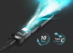 SILICON POWER θήκη για M.2 PCIe NVMe/SATA SSD PD60, tool free, 10Gbps, μαύρη 2