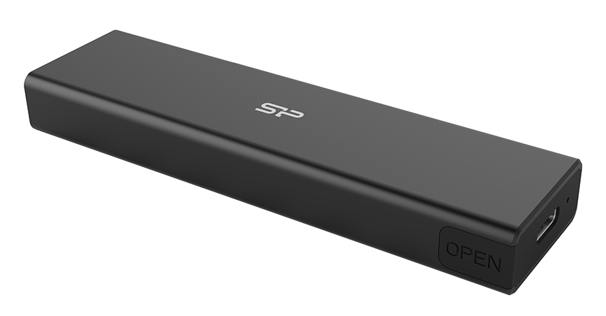 SILICON POWER θήκη για M.2 PCIe NVMe/SATA SSD PD60, tool free, 10Gbps, μαύρη 3 SILICON POWER θήκη για M.2 PCIe NVMe/SATA SSD PD60, tool free, 10Gbps, μαύρη