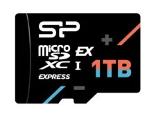 SILICON POWER κάρτα μνήμης microSDXC Express Hypera, 1TB, PCIe Gen 3x1, C10 UHS-I U3 A1 V30