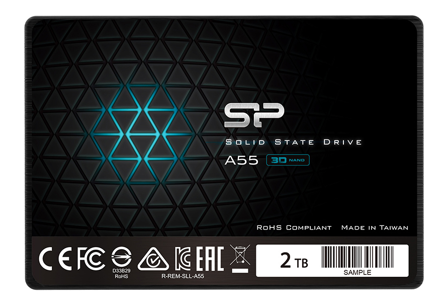SILICON POWER SSD A55 2TB, 2.5", SATA III, 500-450MB/s, 7mm 3 SILICON POWER SSD A55 2TB, 2.5", SATA III, 500-450MB/s, 7mm