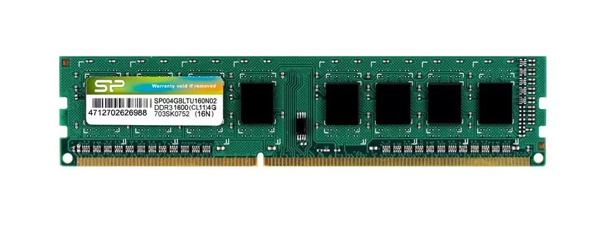 SP004GBLTU160N02 Μνήμη Ram Ddr3 4GB 1600MHz 3 SP004GBLTU160N02 Μνήμη Ram Ddr3 4GB 1600MHz