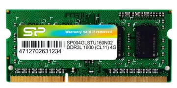 SP004GLSTU160N02 Μνήμη Ram Ddr3L Sodimm 4GB 1600MHz 1