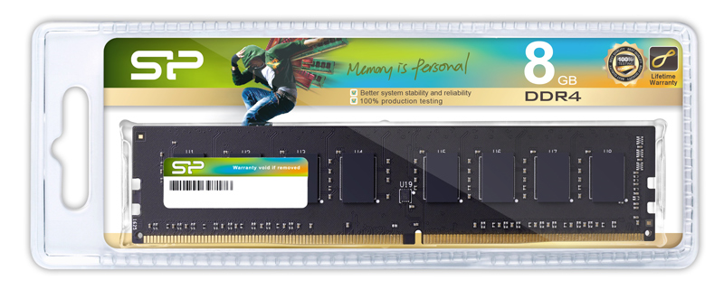 SILICON POWER μνήμη DDR4 UDIMM SP008GBLFU320X02, 8GB, 3200MHz, CL22 4 SILICON POWER μνήμη DDR4 UDIMM SP008GBLFU320X02, 8GB, 3200MHz, CL22 - Image 2