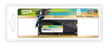 SILICON POWER μνήμη DDR4 SODimm SP008GBSFU266X02, 8GB, 2666MHz, CL19 5 SILICON POWER μνήμη DDR4 SODimm SP008GBSFU266X02, 8GB, 2666MHz, CL19 2