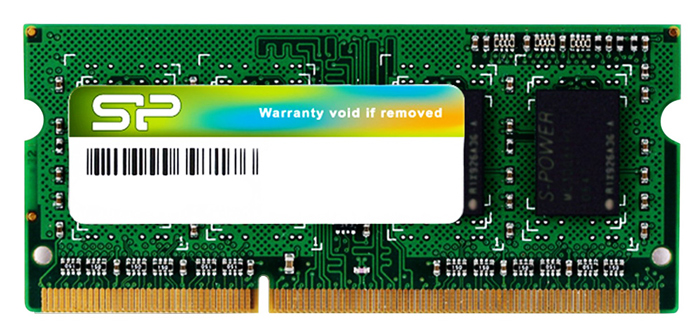 SILICON POWER μνήμη DDR4 SODimm SP008GBSFU320X02, 8GB, 3200MHz, CL22 3 SILICON POWER μνήμη DDR4 SODimm SP008GBSFU320X02, 8GB, 3200MHz, CL22