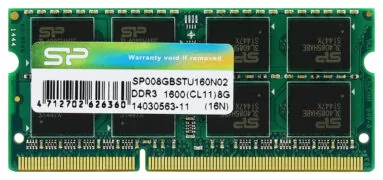 SP008GBSTU160N02 Μνήμη Ram Ddr3 Sodimm 8GB 1600MHz