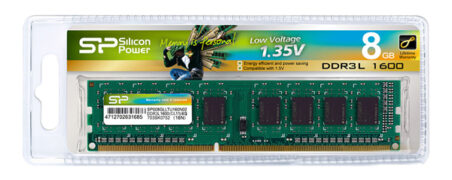 SILICON POWER μνήμη DDR3L UDIMM SP008GLLTU160N02, 8GB, 1600MHz, CL11 5 SILICON POWER μνήμη DDR3L UDIMM SP008GLLTU160N02, 8GB, 1600MHz, CL11 2