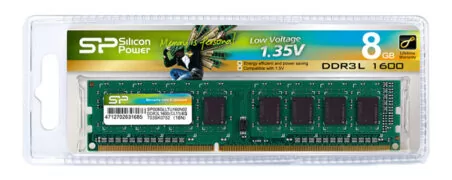 SILICON POWER μνήμη DDR3L UDIMM SP008GLLTU160N02, 8GB, 1600MHz, CL11 2