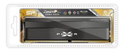 SILICON POWER μνήμη DDR4 UDIMM XPOWER Zenith, 8GB, RGB, 3200MHz, CL16 4