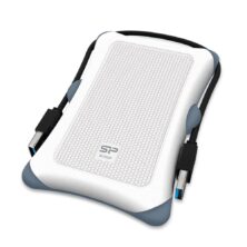 SP010TBPHDA30S3W Λευκός Εξωτερικός Σκληρός Δίσκος 1TB USB 3.2 Ανθεκτικός Στα Χτυπήματα