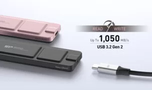 SILICON POWER εξωτερικός SSD PX10, 1TB, USB 3.2, 1050-1050MB/s, μαύρος 2