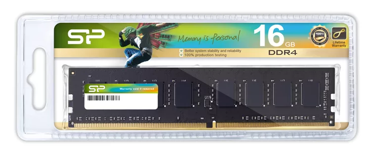 SILICON POWER μνήμη DDR4 UDIMM SP016GBLFU320X02, 16GB, 3200MHz, CL22 4 SILICON POWER μνήμη DDR4 UDIMM SP016GBLFU320X02, 16GB, 3200MHz, CL22 - Image 2