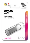 SILICON POWER USB Flash Drive Firma F80, 16GB, USB 2.0, ασημί 9 SILICON POWER USB Flash Drive Firma F80, 16GB, USB 2.0, ασημί 4