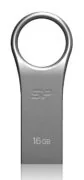SILICON POWER USB Flash Drive Firma F80, 16GB, USB 2.0, ασημί 2 SILICON POWER USB Flash Drive Firma F80, 16GB, USB 2.0, ασημί 1