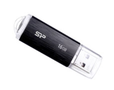SILICON POWER USB Flash Drive Ultima U02, 16GB, USB 2.0, μαύρο 2