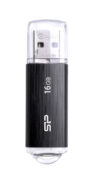 SILICON POWER USB Flash Drive Ultima U02, 16GB, USB 2.0, μαύρο 2 SILICON POWER USB Flash Drive Ultima U02, 16GB, USB 2.0, μαύρο 1