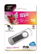 SILICON POWER USB Flash Drive Jewel 80, 16GB, USB 3.2, ασημί 2