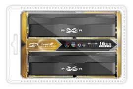 SILICON POWER μνήμη DDR4 UDIMM XPOWER Zenith, 2x 8GB, RGB, 3200MHz, CL16 4