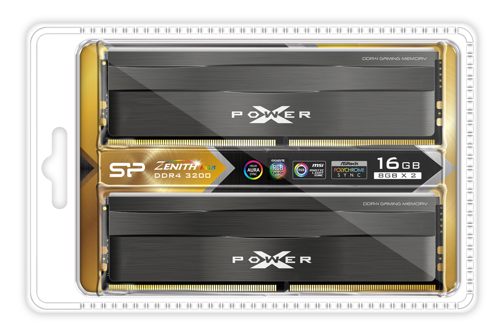 SILICON POWER μνήμη DDR4 UDIMM XPOWER Zenith, 2x 8GB, RGB, 3200MHz, CL16 6 SILICON POWER μνήμη DDR4 UDIMM XPOWER Zenith, 2x 8GB, RGB, 3200MHz, CL16 - Image 4