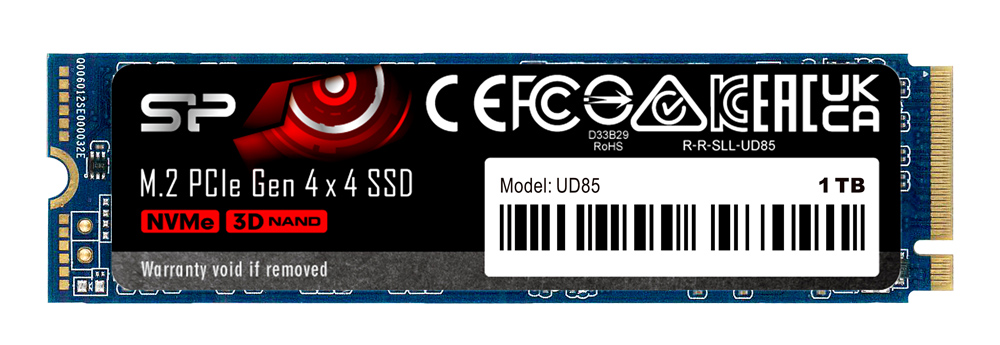 SILICON POWER SSD PCIe Gen4x4 M.2 2280 UD85, 1TB, 3.600-2.800MB/s 3 SILICON POWER SSD PCIe Gen4x4 M.2 2280 UD85, 1TB, 3.600-2.800MB/s