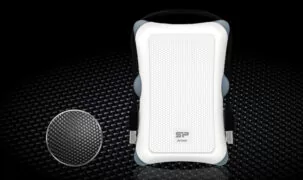 SILICON POWER εξωτερικός HDD Armor A30, 2TB, USB 3.2, λευκός 2