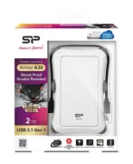 SILICON POWER εξωτερικός HDD Armor A30, 2TB, USB 3.2, λευκός 3