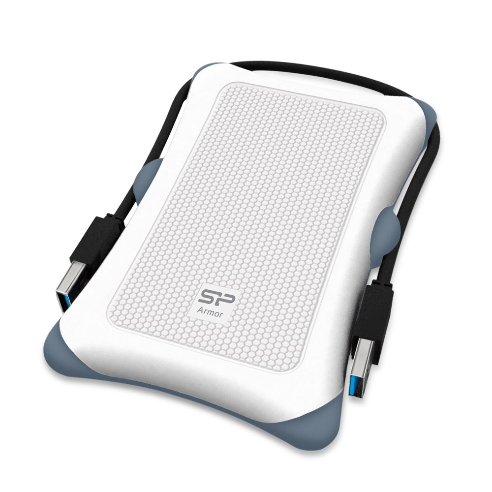 SILICON POWER εξωτερικός HDD Armor A30, 2TB, USB 3.2, λευκός 3 SILICON POWER εξωτερικός HDD Armor A30, 2TB, USB 3.2, λευκός