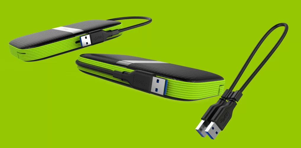 SILICON POWER εξωτερικός HDD Armor A60, 2TB, USB 3.2, πράσινος 4 SILICON POWER εξωτερικός HDD Armor A60, 2TB, USB 3.2, πράσινος - Image 2