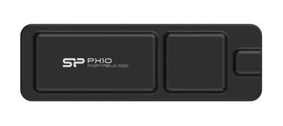 SILICON POWER εξωτερικός SSD PX10, 2TB, USB 3.2, 1050-1050MB/s, μαύρος
