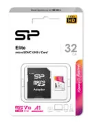 SILICON POWER κάρτα μνήμης microSDXC Elite, 32GB, C10 UHS-I U1 A1 V10 7