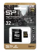 SILICON POWER κάρτα μνήμης microSDHC High Endurance, 32GB, Class 10 UHS-I U3 A1 V30 6