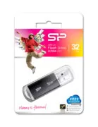 SILICON POWER USB Flash Drive Ultima U02, 32GB, USB 2.0, μαύρο 2