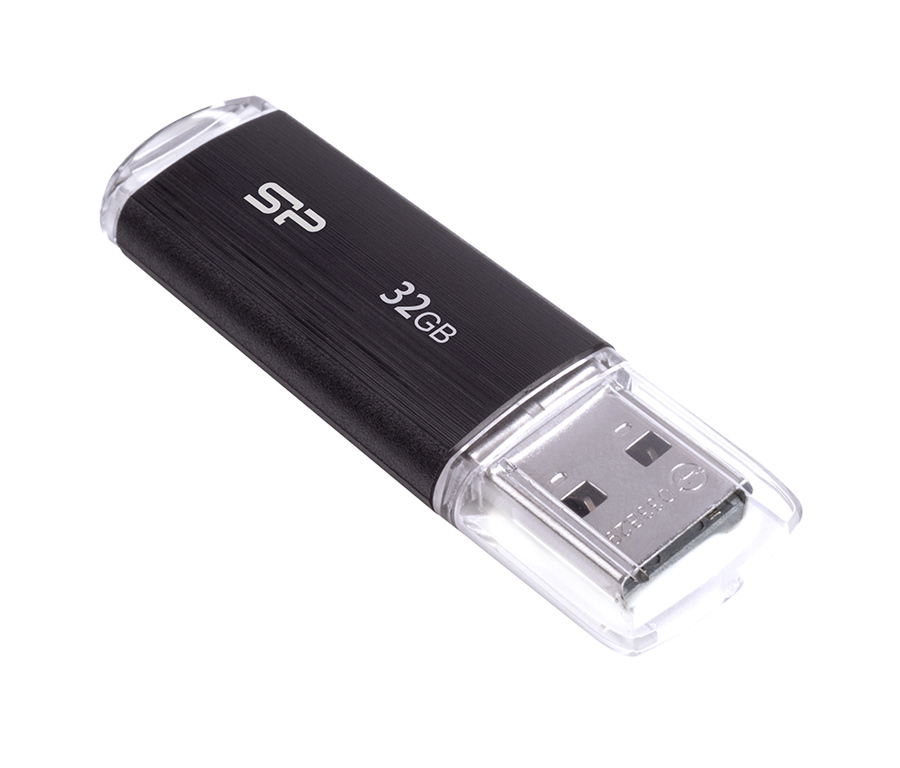 SILICON POWER USB Flash Drive Ultima U02, 32GB, USB 2.0, μαύρο 5 SILICON POWER USB Flash Drive Ultima U02, 32GB, USB 2.0, μαύρο - Image 3