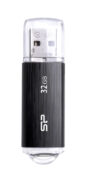 SILICON POWER USB Flash Drive Ultima U02, 32GB, USB 2.0, μαύρο 2 SILICON POWER USB Flash Drive Ultima U02, 32GB, USB 2.0, μαύρο 1