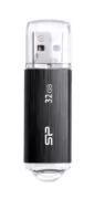 SILICON POWER USB Flash Drive Ultima U02, 32GB, USB 2.0, μαύρο 2 SILICON POWER USB Flash Drive Ultima U02, 32GB, USB 2.0, μαύρο 1