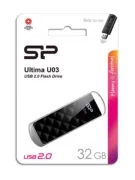 SILICON POWER USB Flash Ultima U03, 32GB, USB 2.0, μαύρο 3