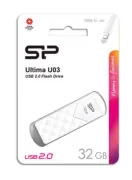 SILICON POWER USB Flash Ultima U03, 32GB, USB 2.0, λευκό 3