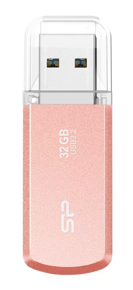 SILICON POWER USB Flash Drive Helios 202, 32GB, USB 3.2, ροζ χρυσό 3 SILICON POWER USB Flash Drive Helios 202, 32GB, USB 3.2, ροζ χρυσό