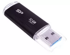 SILICON POWER USB Flash Drive Blaze B02, 32GB, USB 3.2, μαύρο 1