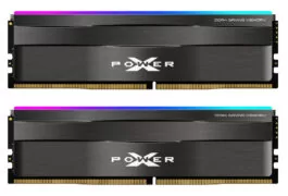 SILICON POWER μνήμη DDR4 UDIMM XPOWER Zenith 2x 16GB, RGB, 3200MHz, CL16 1