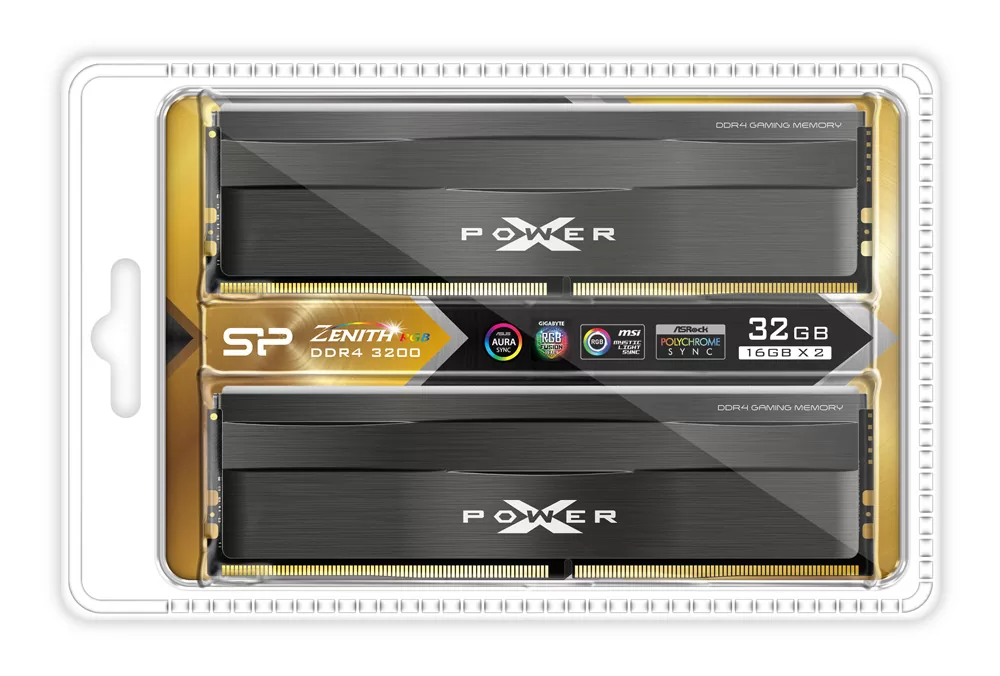 SILICON POWER μνήμη DDR4 UDIMM XPOWER Zenith 2x 16GB, RGB, 3200MHz, CL16 6 SILICON POWER μνήμη DDR4 UDIMM XPOWER Zenith 2x 16GB, RGB, 3200MHz, CL16 - Image 4